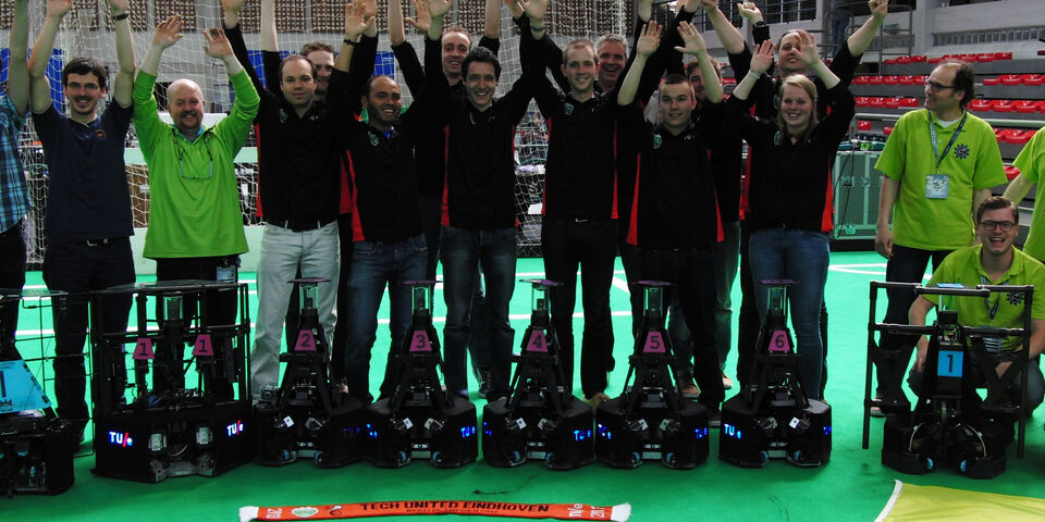 Tech United in Portugal.