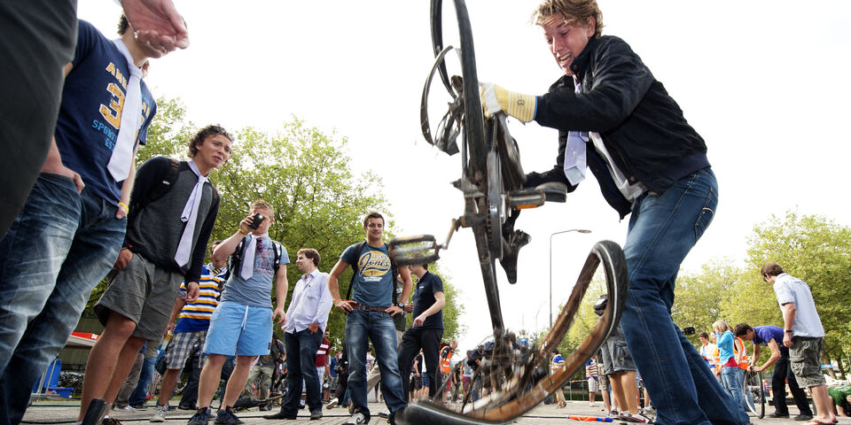 Kan die fiets kleiner? Foto | Bart van Overbeeke