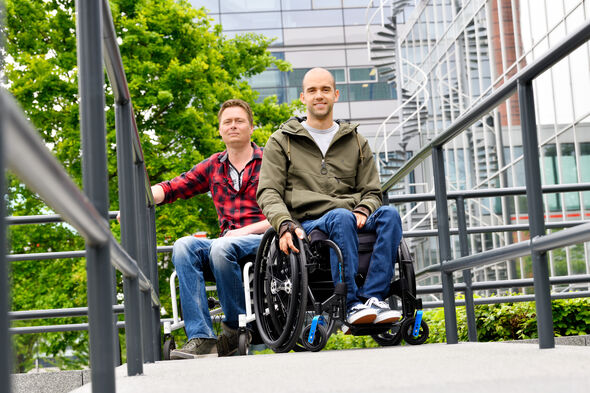 Swen Klaasenbos (links) en Diego Parrondo Ojanguren bij Matrix. Foto | Bart van Overbeeke Swen Klaasenbos (links) en Diego Parrondo Ojanguren bij Matrix. Foto | Bart van Overbeeke