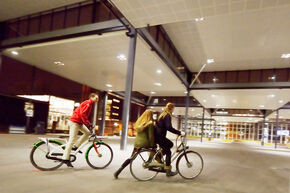 Op weg naar de Common Room. Foto | Bart van Overbeeke