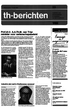 Voorzijde van magazine: TH berichten 35 - 11 mei 1979