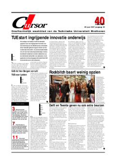 Voorzijde van magazine: Cursor 40 - 26 juni 1997