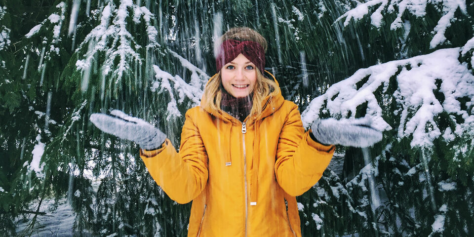 Jorine in Finland. Foto | Privé-archief Jorine de Koning