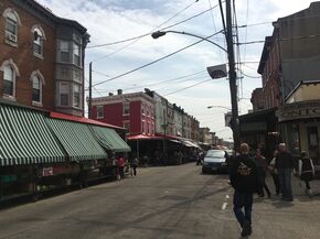 Markt in de Italiaanse Wijk. Markt in de Italiaanse Wijk.