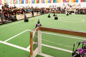 De finalewedstrijd tussen Tech United en Water. Foto | Bart van Overbeeke