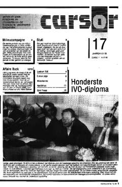 Voorzijde van magazine: Cursor 17 - 14 december 1990