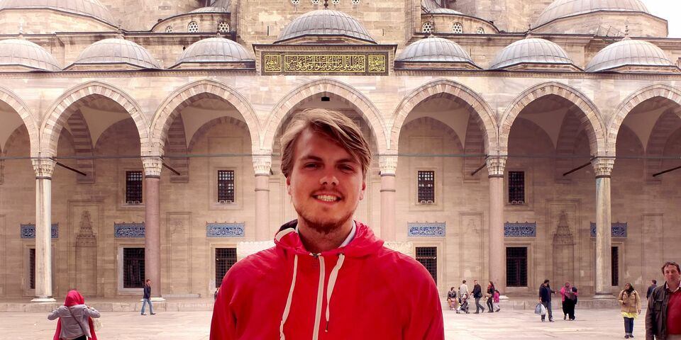 Paul van der Helm in Istanbul.