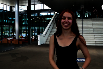 A shiny catwalk, the spotlights on you, stands full of spectators, a somewhat uncomfortable robe around your body and a ...