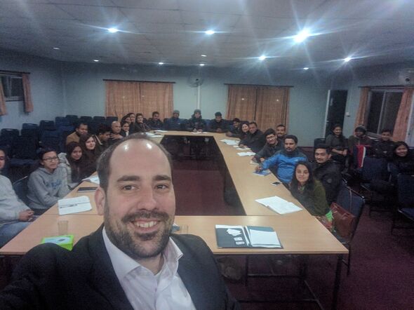 Selfie van Meesters.