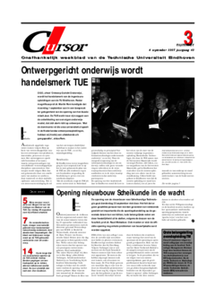 Voorzijde van magazine: Cursor 03 - 4 september 1997
