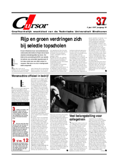 Voorzijde van magazine: Cursor 37 - 5 juni 1997