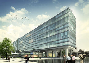 Visualisation of the 'new' Main Building | Zwartlicht