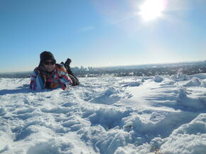 Nikita Kruis in Calgary. Nikita Kruis in Calgary.